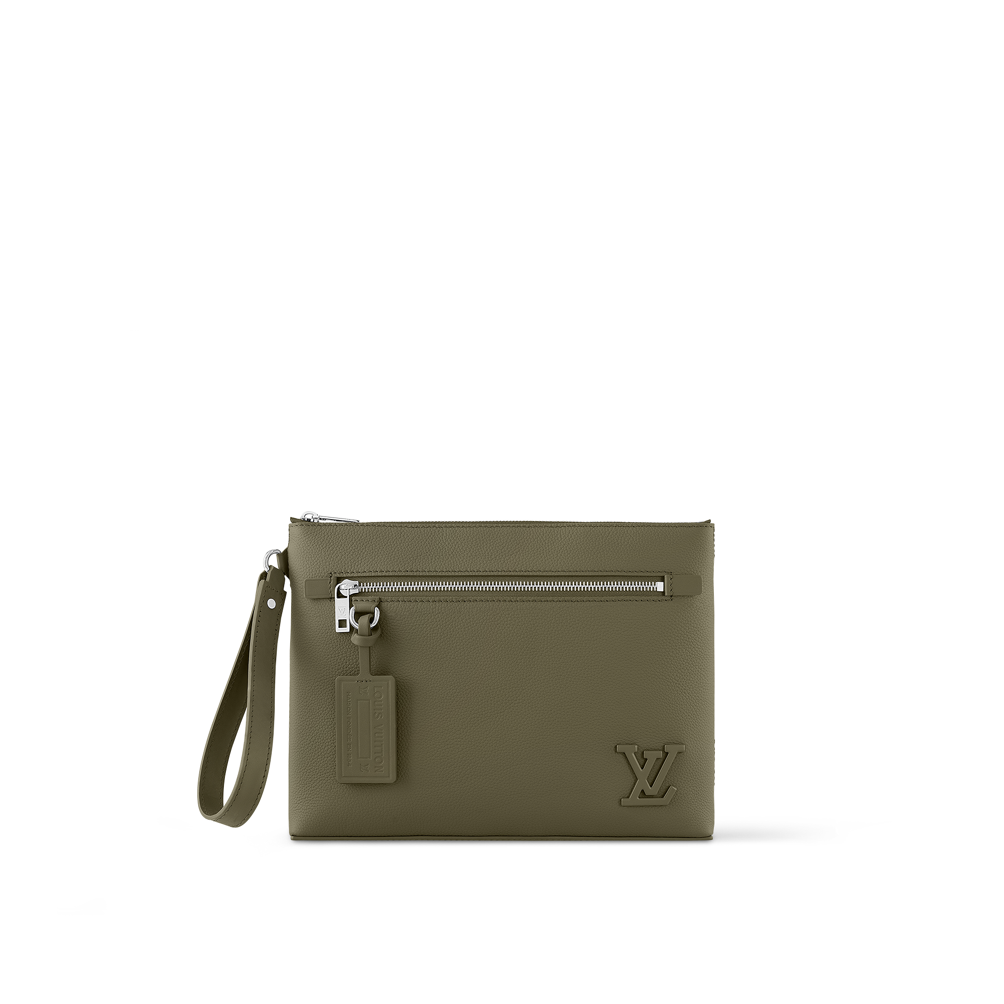 Louis vuitton green sales clutch